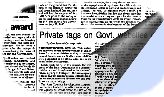 The Hindu Report
              prepared using these techniques